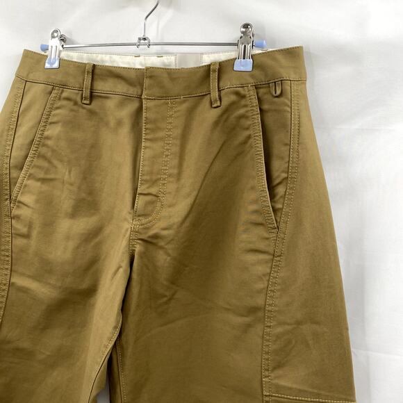 Anthropologie Maeve Barrel green chino Pants - Picture 3 of 5